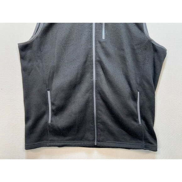 Eddie Bauer Men's Full Zip Cardigan Vest Sleeveless Stretch Size L Gray Pockets - Picture 6 of 11
